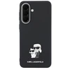 Dėklas Karl Lagerfeld futerał do SAMSUNG A37 KLHCSA37PSAKCMPK (Saffiano W/ K&C Metal Logo) juoda