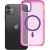 Dėklas iPhone 11 Forcell F-Protect Vivid Premium, suderinamas su MagSafe, rožinis