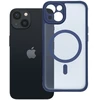 OEM dėklas, skirtas „iPhone 13“ visiškai matinis „Mag“ dėklas, suderinamas su „MagSafe“ mėlynas