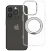 Oem Originalus „iPhone 14 PRO“ dėklas su apvaliu stovu, suderinamas su „MagSafe“ ir skaidriu dangteliu.