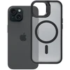 Case for iPhone 15 Forcell F-Protect Shadow Stand Premium compatible with MagSafe juodas