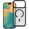 Case for iPhone `15 Pro Max Forcell F-Protect Smoke Hybrid Premium Lite compatible with MagSafe juodas