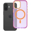 Dėklas iPhone 16 telefonui Forcell F-Protect Vivid Premium, suderinamas su MagSafe, violetinė