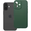 OEM dėklas iPhone 16 matinis 2.0 tamsi žalias