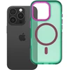 Dėklas iPhone 16 Pro Forcell F-Protect Vivid Premium, suderinamas su MagSafe, žalias