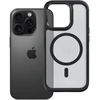 Case for iPhone 16 Pro Forcell F-Protect Smoke Hybrid Premium compatible with MagSafe juodas
