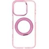 Dėklas Oem Case for iPhone 16 PRO Frame Circle Stand compatible with MagSafe pink
