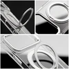 Oem Originalus „iPhone 16 PRO“ dėklas su apvaliu stovu, suderinamas su „MagSafe“ ir skaidriu dangteliu.