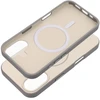 Dėklas iPhone 17 Forcell F-Protect Chromatic Premium, suderinamas su MagSafe, senovinis baltas