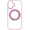 Dėklas Oem Case for iPhone 17 Frame Circle Stand compatible with MagSafe pink