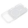 Oem dėklas, skirtas iPhone 17 Pro / 18 Pro Clear Fusion Mag dėklas, suderinamas su MagSafe, tamsiai vyšninės spalvos