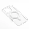 Oem Originalus „iPhone 17 Pro / 18 Pro“ skaidrus „Mag Cover Elite“ dėklas (STR / NEGELTONAS / KAMEROS VALDYMO MYGTUKAS), suderinamas su „MagSafe“ skaidriu dėklu