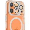 OEM dėklas, skirtas „iPhone 17 Pro / 18 Pro“ objektyvo dangteliui, suderinamas su „MagSafe“ baltais