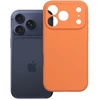 „iPhone 17 Pro / 18 Pro“ dėklas (žemas kameros kraštas), „Forcell F-Protect Rubber Premium“, suderinamas su „MagSafe“, oranžinis