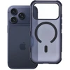 Case for iPhone 17 Pro / 18 Pro (low camera edge) Forcell F-Protect BumperX Premium compatible with MagSafe navy mėlynas