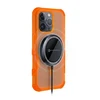 Case for iPhone 17 Pro / 18 Pro (low camera edge) Forcell F-Protect BumperX Premium compatible with MagSafe oranžinis