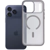 OEM dėklas, skirtas iPhone 17 Pro Max / 18 Pro Max Flexline Mag Cover suderinamas su MagSafe pilkas