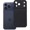 OEM dėklas, skirtas iPhone 17 Pro Max / 18 Pro Max (žemas kameros kraštas), matinis 2.0 juodas