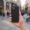 OEM dėklas, skirtas iPhone 17 Pro Max / 18 Pro Max (žemas kameros kraštas), matinis 2.0 juodas