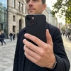 OEM dėklas, skirtas iPhone 17 Pro Max / 18 Pro Max (žemas kameros kraštas), matinis 2.0 juodas