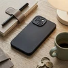 OEM dėklas, skirtas iPhone 17 Pro Max / 18 Pro Max (žemas kameros kraštas), matinis 2.0 juodas