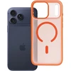Dėklas Oem Case for iPhone 17 Pro Max / 18 Pro Max Flexline Mag Cover compatible with MagSafe oranžinis