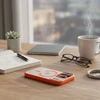 Dėklas Oem Case for iPhone 17 Pro Max / 18 Pro Max Flexline Mag Cover compatible with MagSafe oranžinis
