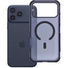 Case for iPhone 17 Pro Max / 18 Pro Max (low camera edge) Forcell F-Protect BumperX Premium compatible with MagSafe navy mėlynas