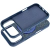 Dėklas Oem Case for iPhone 17 Quartz Circle Stand Mag Cover navy mėlynas