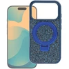 Dėklas Oem Case for iPhone 17 Quartz Circle Stand Mag Cover navy mėlynas
