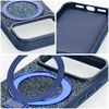 Dėklas Oem Case for iPhone 17 Quartz Circle Stand Mag Cover navy mėlynas