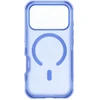 Dėklas „Case for iPhone 18 Pro / 17 Pro Forcell F-Protect BumperX Premium compatible with MagSafe šviesiai mėlynas“