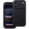 Dėklas Case for iPhone 18 Pro / 17 Pro Forcell F-Protect Rubber Premium compatible with MagSafe juodas