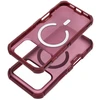 Dėklas Case for iPhone 18 Pro / 17 Pro Forcell F-Protect BumperX Premium compatible with MagSafe burgundy