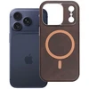 Dėklas Oem Case for iPhone 18 Pro / 17 Pro Gentleman Mag Cover compatible with MagSafe ruda