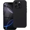 Dėklas Oem Case for iPhone 18 Pro / 17 Pro Silicone 2mm (big hole) compatible with MagSafe juodas