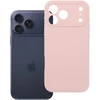 Dėklas Oem Case for iPhone 18 Pro Max / 17 Pro Max Silicone 2mm (big hole) powder pink