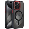 Dėklas Oem Case for iPhone 18 Pro Max / 17 Pro Max Color Edge Mag Cover compatible with MagSafe dark cherry