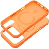 Dėklas iPhone 18 Pro Max / 17 Pro Max Forcell F-Protect Chromatic Premium, suderinamas su MagSafe, oranžinis