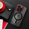 Dėklas Oem Case for iPhone 18 Pro Max / 17 Pro Max Color Edge Mag Cover compatible with MagSafe dark cherry