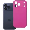 Dėklas Oem Case for iPhone 18 Pro Max / 17 Pro Max Silicone 2mm (big hole) compatible with MagSafe pink