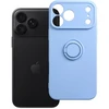 Dėklas OEM Case for iPhone 18 Pro Max / 17 Pro Max Silicone Ring light mėlynas