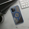 Dėklas Oem Case for iPhone 18 Pro Max / 17 Pro Max Color Edge Mag Cover compatible with MagSafe titanium-pilka