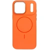 Oem dėklas iPhone 18 Pro Max / 17 Pro Max rėmelis Mag dangtelis, suderinamas su MagSafe, oranžinis