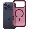 „iPhone 18 Pro Max / 17 Pro Max dėklas Forcell F-Protect BumperX Premium, suderinamas su MagSafe, tamsios vyšnios spalvos“