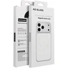 Oem dėklas iPhone 18 Pro Max / 17 Pro Max, suderinamas su MagSafe, sidabrinis