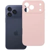 Dėklas Oem Case for iPhone 18 Pro Max / 17 Pro Max Silicone 2mm (big hole) compatible with MagSafe powder pink