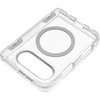 Case for iPhone Duo Forcell F-Protect 4sD-i Clear 2.5 mm Premium Hinge compatible with MagSafe transparent