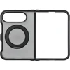 Case for iPhone Duo Forcell F-Protect 4sD-i Smoke Hybrid Kickstand Premium compatible with MagSafe juodas
