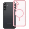 Oem FULL MATTE MAG COVER dėklas suderinamas su MagSafe skirtas Samsung Galaxy A16 rožinės spalvos